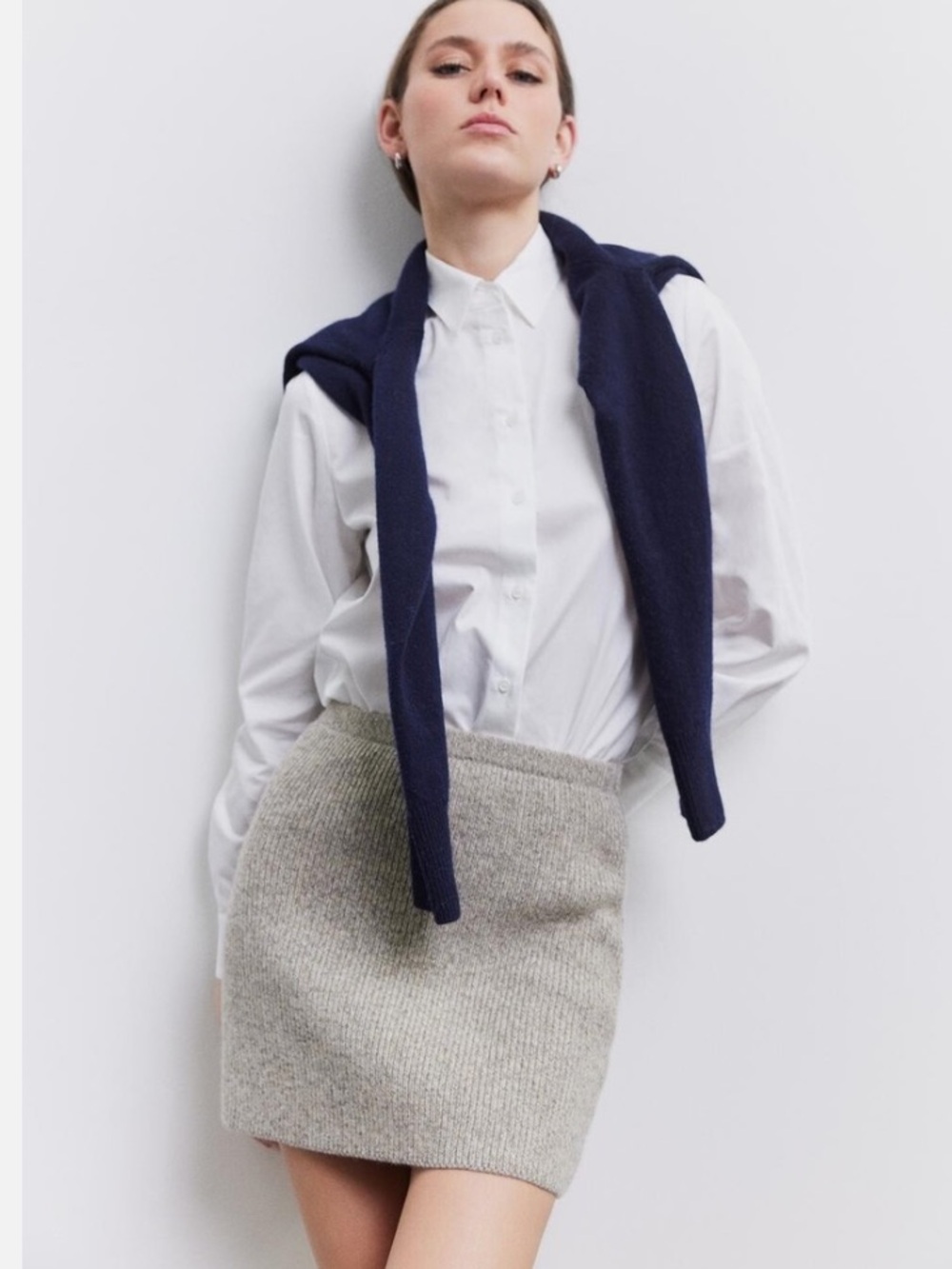 Zara Wool blend skirt